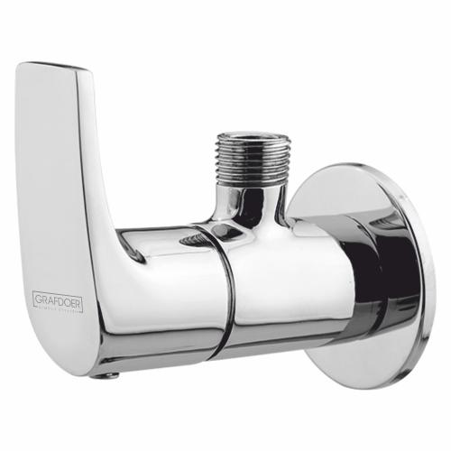 Angle Valve with Wall flange Chrome